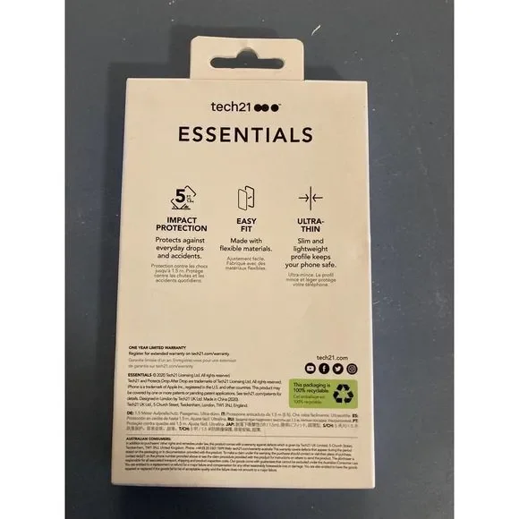 NWT!  iPhone 12/12 Pro clear case! - Picture 2 of 2